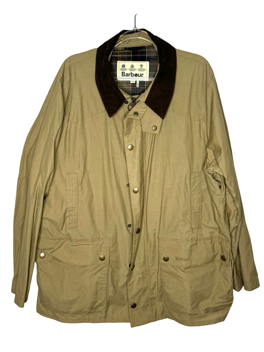Barbour | Casual Gamefair Cotton Jacket in Sand Beige XXL